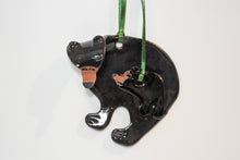 Load image into Gallery viewer, Black Bear with Cub Ornament